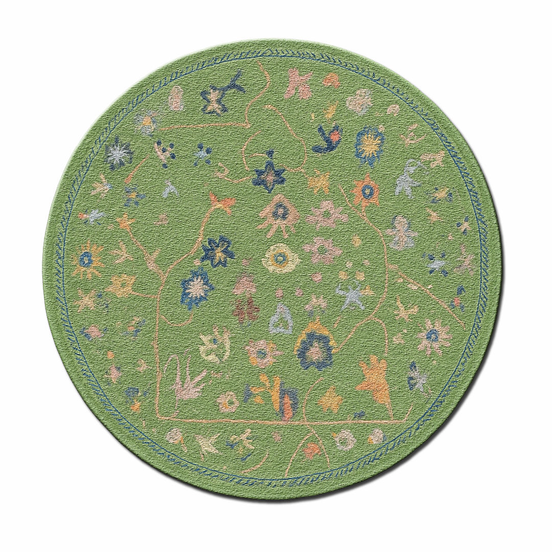 VERENAYA - Hand Knotted Oushak Carpet